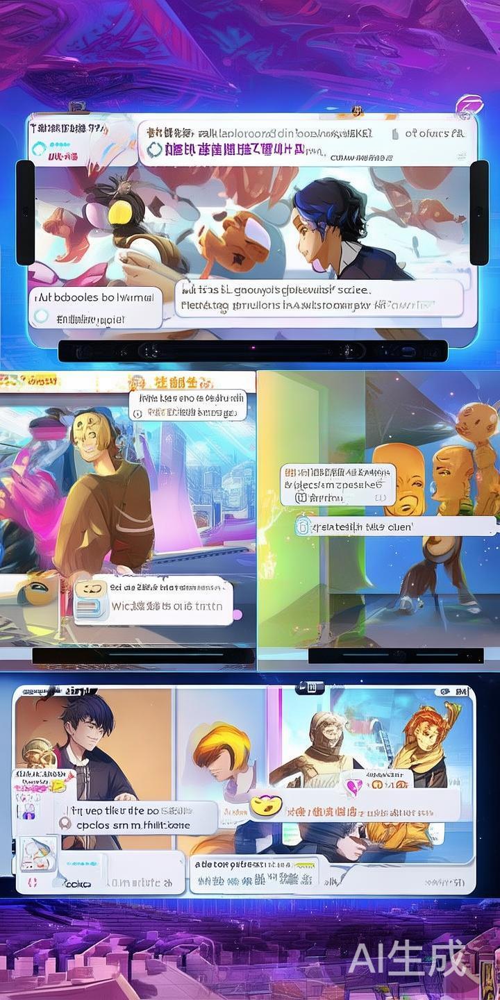 在线聊天与社区交流
除了游戏内的即时通讯，天天棋